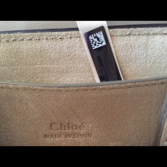 Chloe Faye Small Suede and Leather Bracelet Bag - Picture 2 of 5